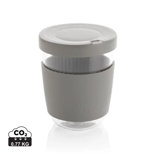 VASO DE BOROSILICATO UKIYO CON TAPA Y FUNDA DE SILICONA