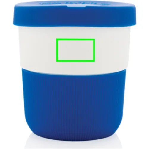 azul Taza PLA café 280ml