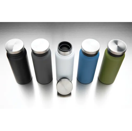 Botella al vacío de acero inoxidable reciclado RCS 600ML