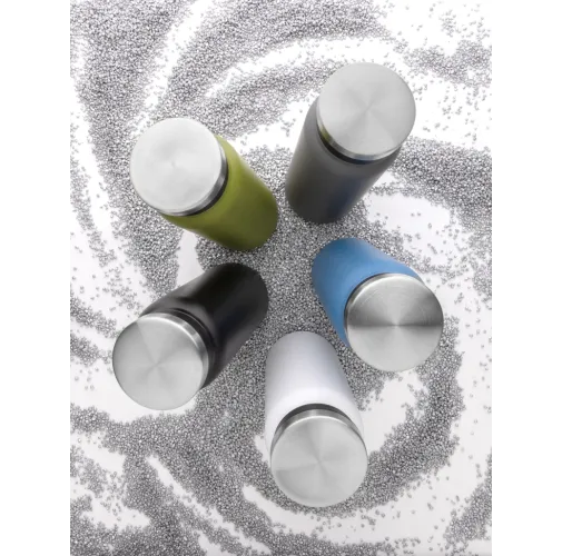 Botella al vacío de acero inoxidable reciclado RCS 600ML