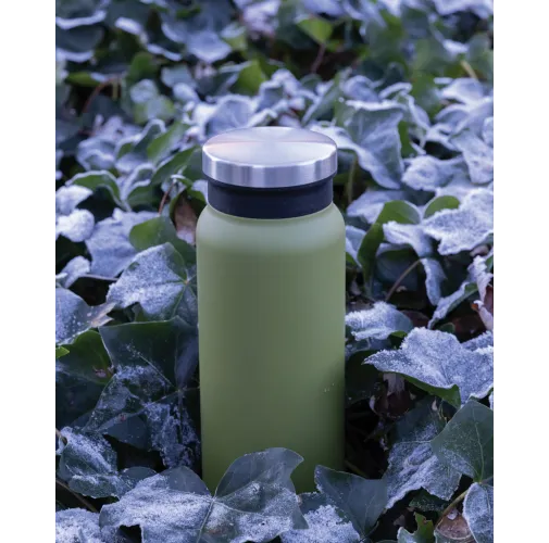 Botella al vacío de acero inoxidable reciclado RCS 600ML