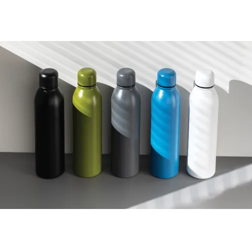 Botella al vacío de acero inoxidable reciclado RCS