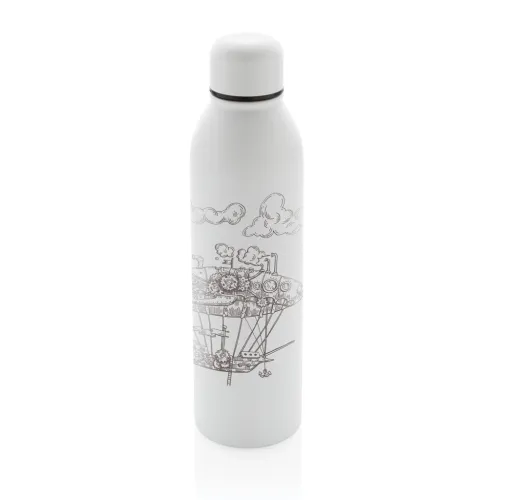 Botella al vacío de acero inoxidable reciclado RCS