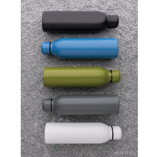 Botella al vacío de acero inoxidable reciclado RCS