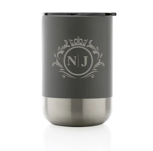 gris Taza de acero inoxidable reciclado RCS
