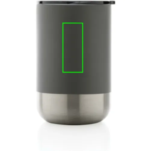 gris Taza de acero inoxidable reciclado RCS