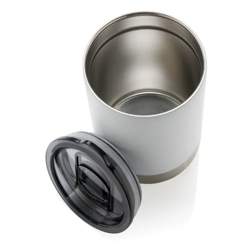 blanco Taza de acero inoxidable reciclado RCS