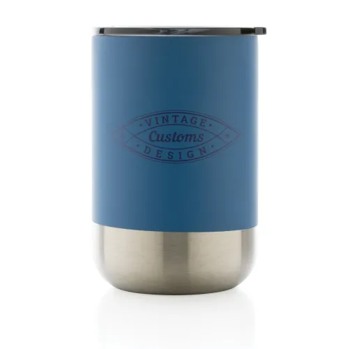 azul Taza de acero inoxidable reciclado RCS