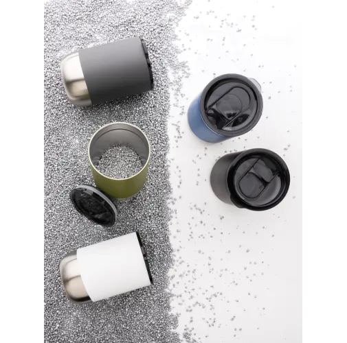 verde Taza de acero inoxidable reciclado RCS