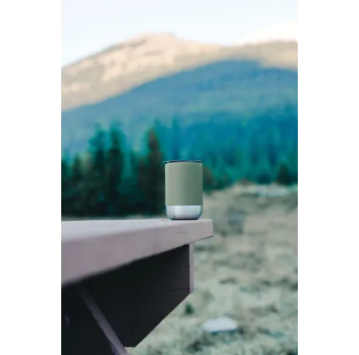 verde Taza de acero inoxidable reciclado RCS