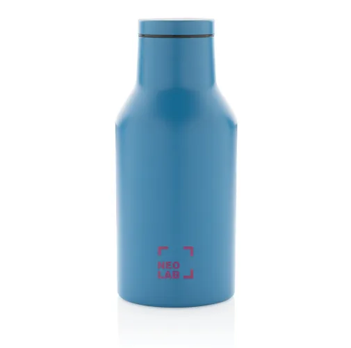 azul Botella compacta de acero inoxidable reciclado RCS