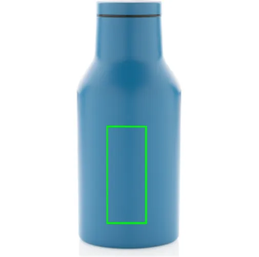 azul Botella compacta de acero inoxidable reciclado RCS