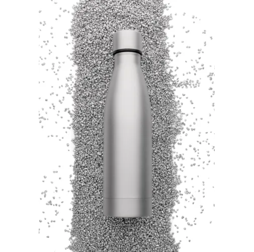 Botella sólida de acero inoxidable reciclado RCS