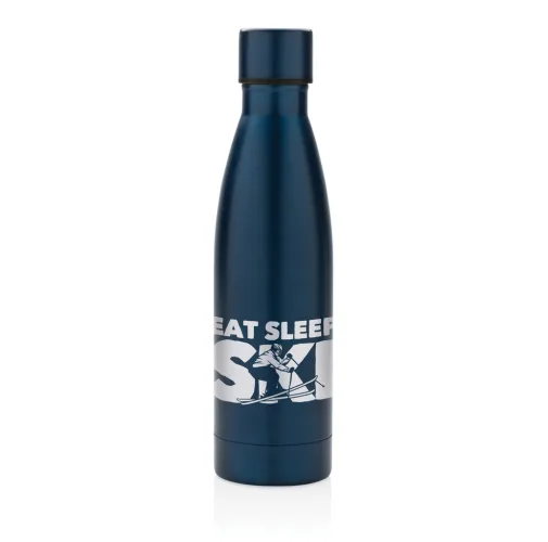 Botella sólida de acero inoxidable reciclado RCS