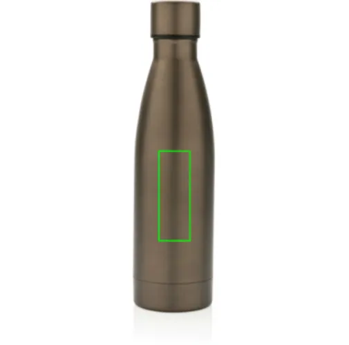 Botella sólida de acero inoxidable reciclado RCS