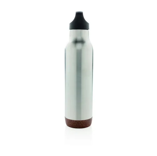 Botella al vacío de corcho antigoteo