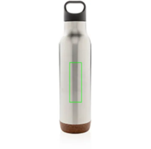 Botella al vacío de corcho antigoteo