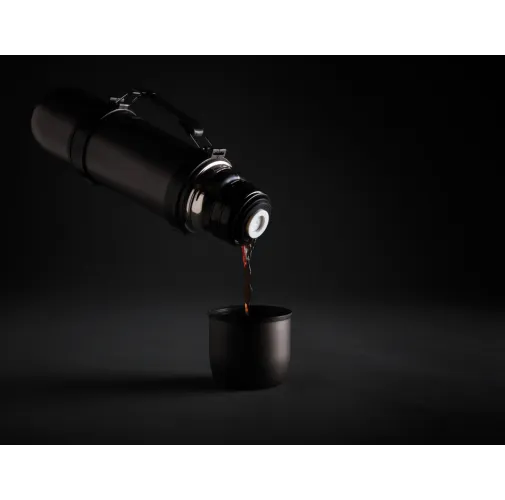 Termo al vacío con 2 tazas