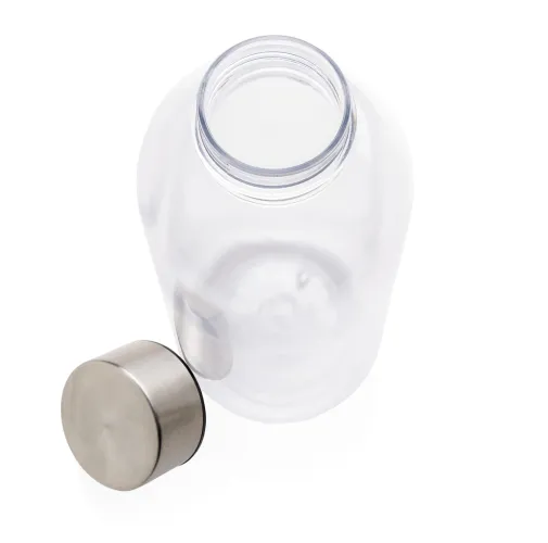 Botella de agua estanca con tapa metálica