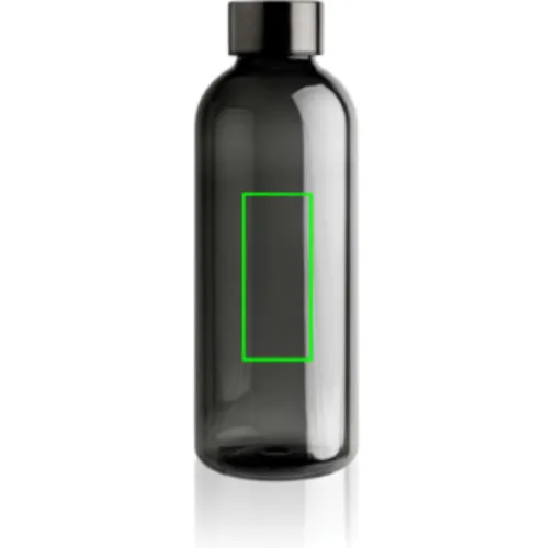 Botella de agua estanca con tapa metálica