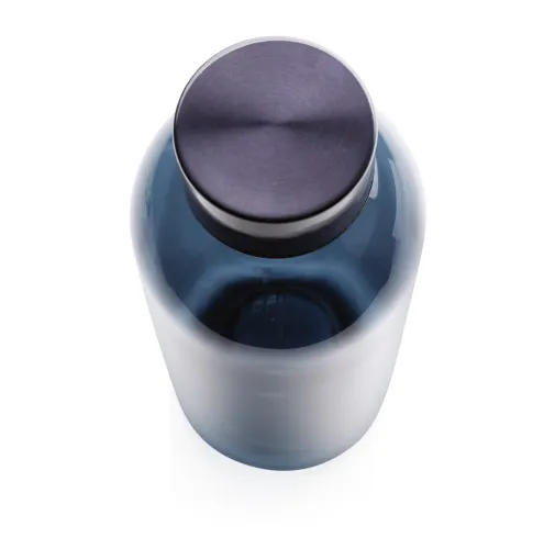 Botella de agua estanca con tapa metálica