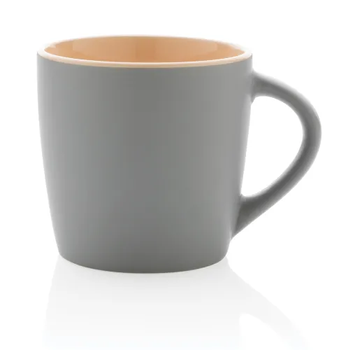 Taza de cerámica con interior de color 300ml