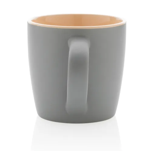 Taza de cerámica con interior de color 300ml