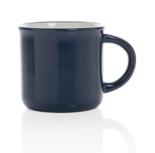 azul marino Taza de cerámica vintage 280ml