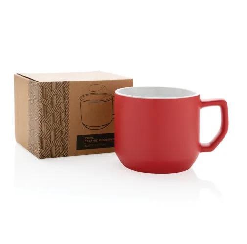 Taza de cerámica moderna 350ml