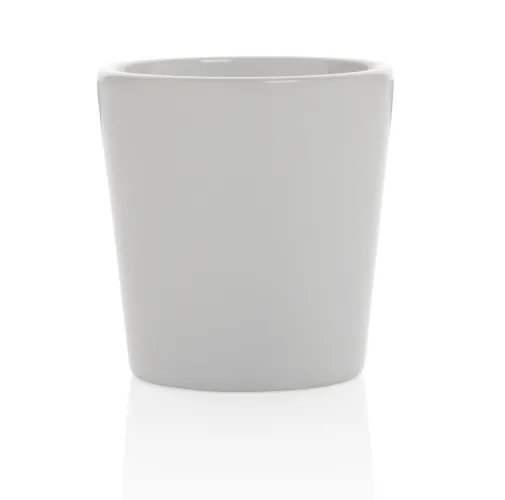 blanco, blanco Taza moderna de café de cerámica 300ml
