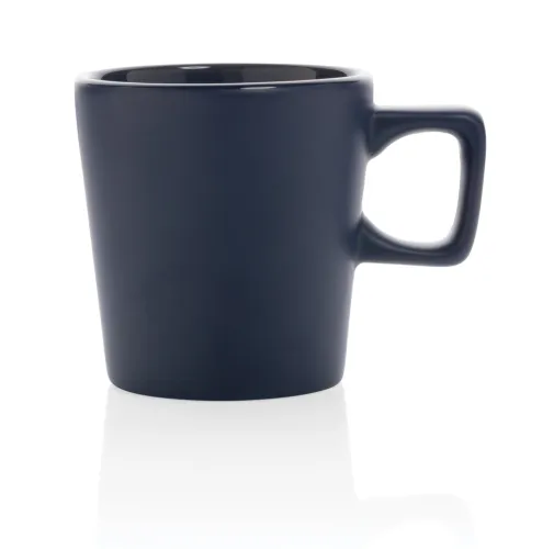 azul marino Taza moderna de café de cerámica 300ml