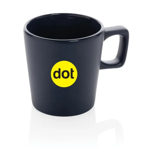 azul marino Taza moderna de café de cerámica 300ml