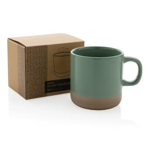 Taza de cerámica esmaltada 360ml.