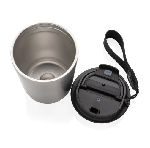 plata, negro Vaso al vacío Cuppa RCS re-steel con cordón