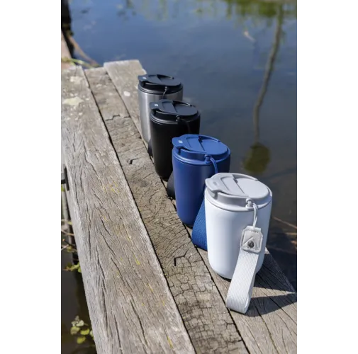azul Vaso al vacío Cuppa RCS re-steel con cordón