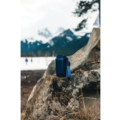 azul Vaso al vacío Cuppa RCS re-steel con cordón