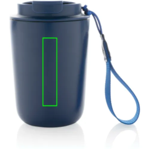 azul Vaso al vacío Cuppa RCS re-steel con cordón