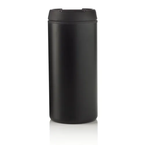 negro Taza Metro RCS de acero inoxidable reciclado