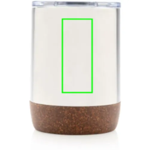 Taza de café al vacío pequeña de corcho RCS Re-steel