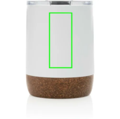 Taza de café al vacío pequeña de corcho RCS Re-steel