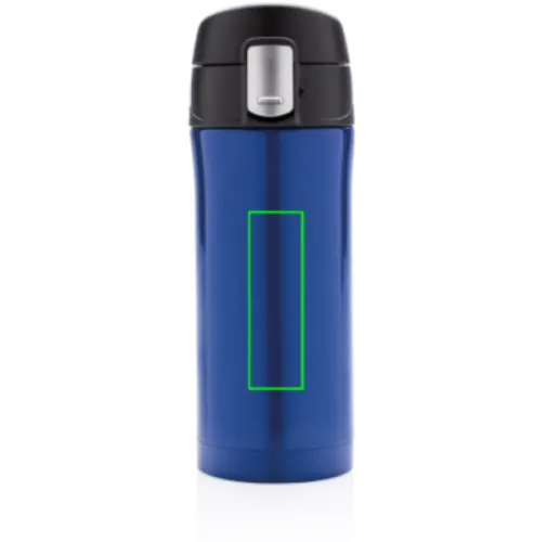 azul Taza al vacío de acero inoxidable reciclado RCS