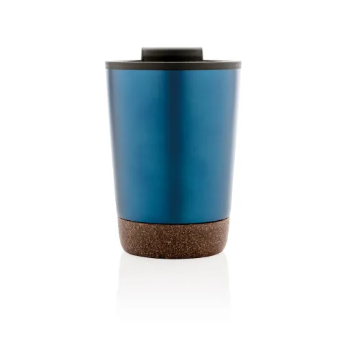 azul Taza de café de corcho y acero inoxidable GRS RPP