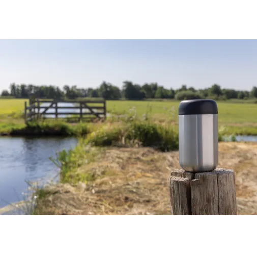 plata Vaso de acero inoxidable reciclado certificado Brew RCS