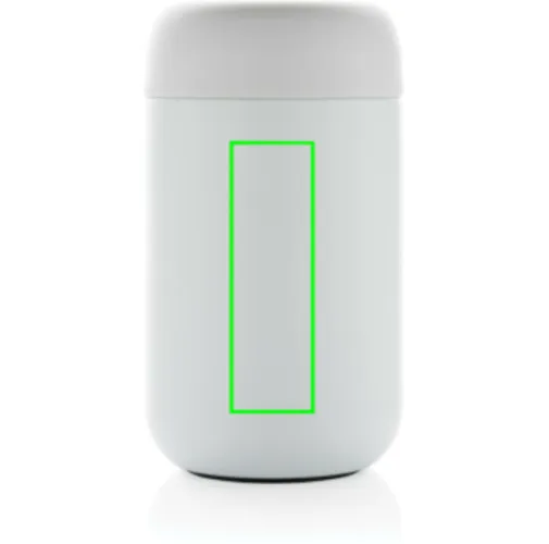 blanco Vaso de acero inoxidable reciclado certificado Brew RCS