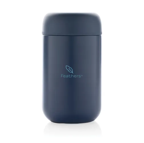 azul Vaso de acero inoxidable reciclado certificado Brew RCS