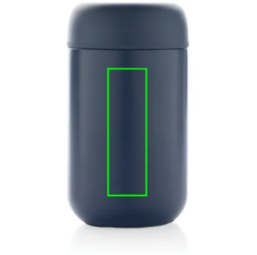 azul Vaso de acero inoxidable reciclado certificado Brew RCS