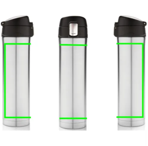 Termo al vacío RCS Re-steel de cierre fácil