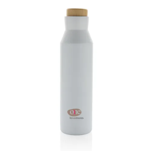 Botella al vacío acero inoxidable reciclado certificado RCS