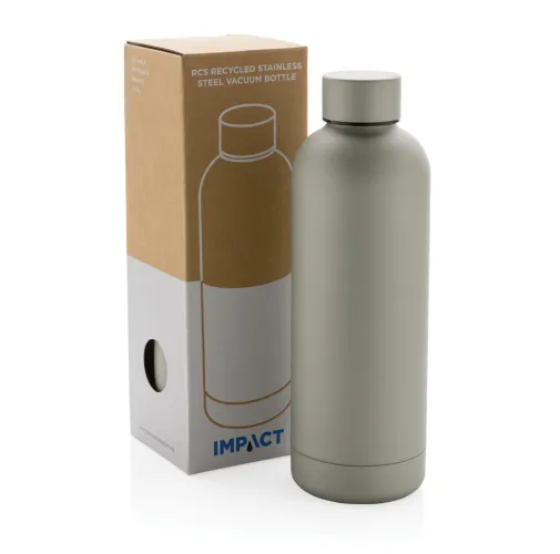 Botella al vacío Impact de acero inoxidable reciclado RCS