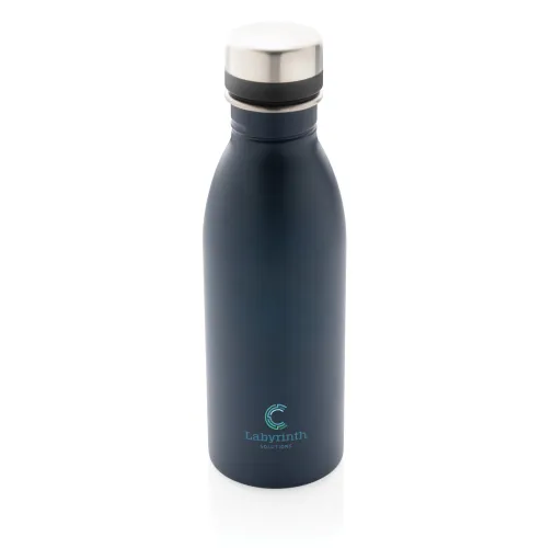 Botella de agua de lujo de acero inoxidable reciclado RCS